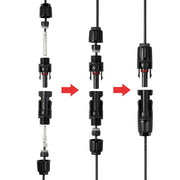 10 Pairs Solar Panel Connectors 30A Line Plug Socket Male & Female IP67 PV Cable V201-JJ100646