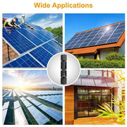 10 Pairs Solar Panel Connectors 30A Line Plug Socket Male & Female IP67 PV Cable V201-JJ100646