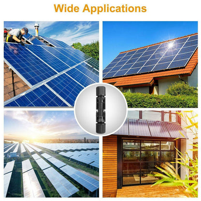 10 Pairs Solar Panel Connectors 30A Line Plug Socket Male & Female IP67 PV Cable V201-JJ100646