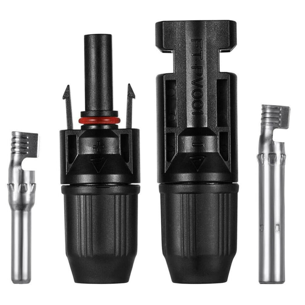 10 Pairs Solar Panel Connectors 30A Line Plug Socket Male & Female IP67 PV Cable V201-JJ100646