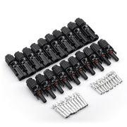 10 Pairs Solar Panel Connectors 30A Line Plug Socket Male & Female IP67 PV Cable V201-JJ100646