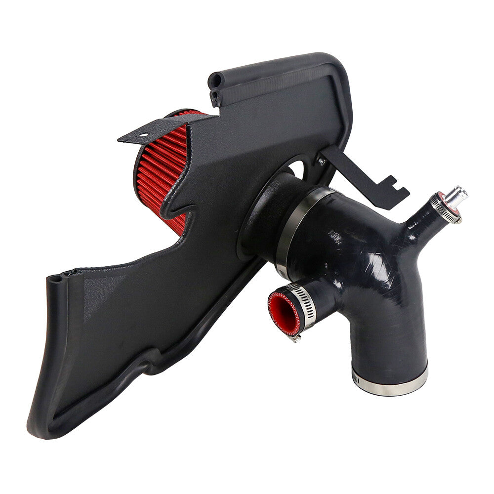 High Flow Cold Air Intake Pipe System Kit For 2009-16 BMW F10 F11 N55 535i 3.0T V201-KD4166BK--C-AU