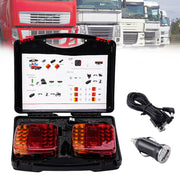 2X 7Pin LED Magnetic Wireless Trailer-TailLight Kit For Trailer Truck Automotive V201-LED-RY--C-AU