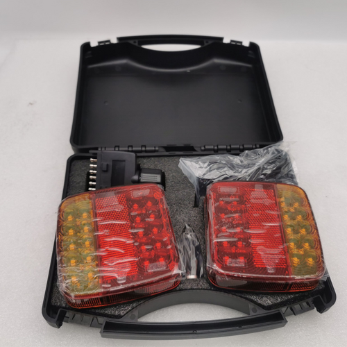 2X 7Pin LED Magnetic Wireless Trailer-TailLight Kit For Trailer Truck Automotive V201-LED-RY--C-AU