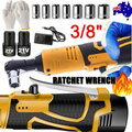 21V 3/8'' 100N.m Electric Right Angle Ratchet Wrench Charger+ 2 Battery V201-LI0090YL8AU