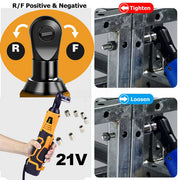21V 3/8'' 100N.m Electric Right Angle Ratchet Wrench Charger+ 2 Battery V201-LI0090YL8AU