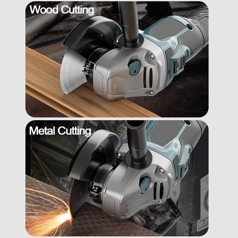 125mm Brushless Angle Grinder Cutting Machine Polisher For Makita 18V Battery V201-LI0125BU8AU
