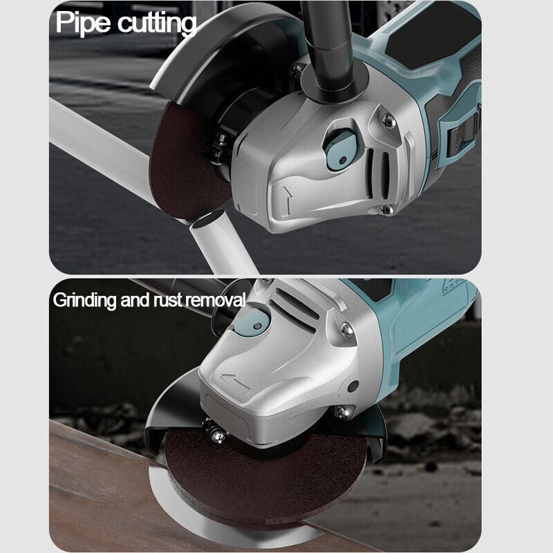 125mm Brushless Angle Grinder Cutting Machine Polisher For Makita 18V Battery V201-LI0125BU8AU