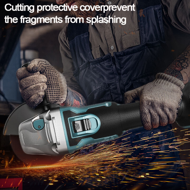 125mm Brushless Angle Grinder Cutting Machine Polisher For Makita 18V Battery V201-LI0125BU8AU