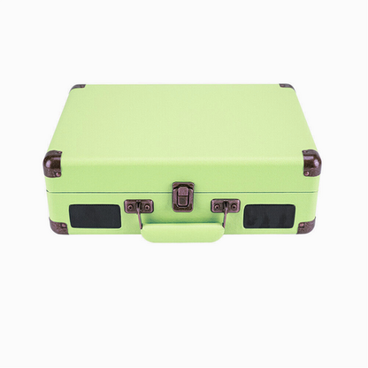 Record Player Vinyl Turntable Bluetooth Speakers Retro Briefcase USB (Turquoise) V201-LPU0001GR8AU