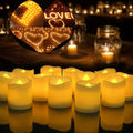 24PCS Flameless LED Tea Light Tealight Candle Wedding Decoration V201-LZD1124YW8AU