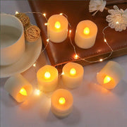 24PCS Flameless LED Tea Light Tealight Candle Wedding Decoration V201-LZD1124YW8AU