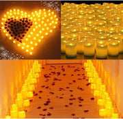 48PCS Flameless LED Tea Light Tealight Candle Wedding Decoration V201-LZD1148YW8AU