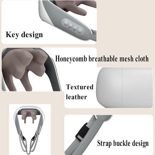 Massagers for Neck and Shoulder with Heat Goletsure Pain Relief Deep 5D Kneading V201-MAS0001GA8AU