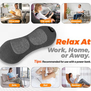 Electric Back Massager Triple Fusion Back Massager Traction Lifting & Heat AU V201-MAS0433GY8AU