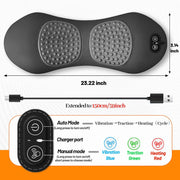 Electric Back Massager Triple Fusion Back Massager Traction Lifting & Heat AU V201-MAS0433GY8AU