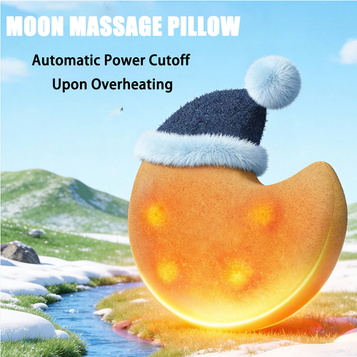 Massage Pillow Multi-functional Back & Lumbar Massager /red light Heat Therapy V201-MAS0603YL8AU