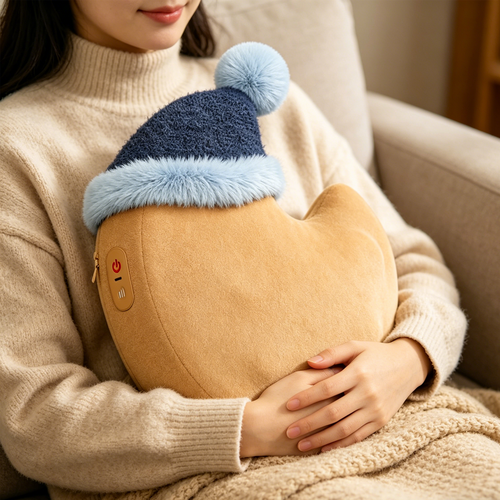 Massage Pillow Multi-functional Back & Lumbar Massager /red light Heat Therapy V201-MAS0603YL8AU