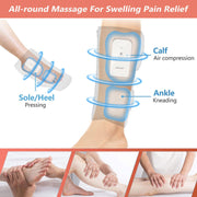 Leg Massager Heated Air Compression Foot Massage Calf Circulation Muscles Relax V201-MAS0710WH8AU