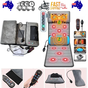 10 Vibrating Motors Massage Mat Full Body Heated Mattress Pillow Pain Relief AU V201-MAS6010GY8AU