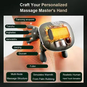 Neck Shoulder Massager, Electric Heated Kneading Back Massager Pain Relief V201-MSJ0001GR8AU