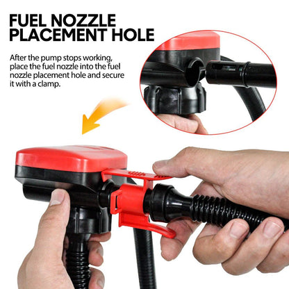 12V Portable Electric Oil Pump Handheld Diesel Pump Oil Fuel Water Transfer AU V201-OPUMP0012BL8AU