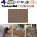 Premium Entrance Door Carpet 120x80cm Sole Cleaning Mats Sand and Dust Removal Washable V201-PADA1280BW8AU