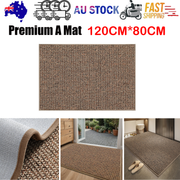 Premium Entrance Door Carpet 120x80cm Sole Cleaning Mats Sand and Dust Removal Washable V201-PADA1280BW8AU