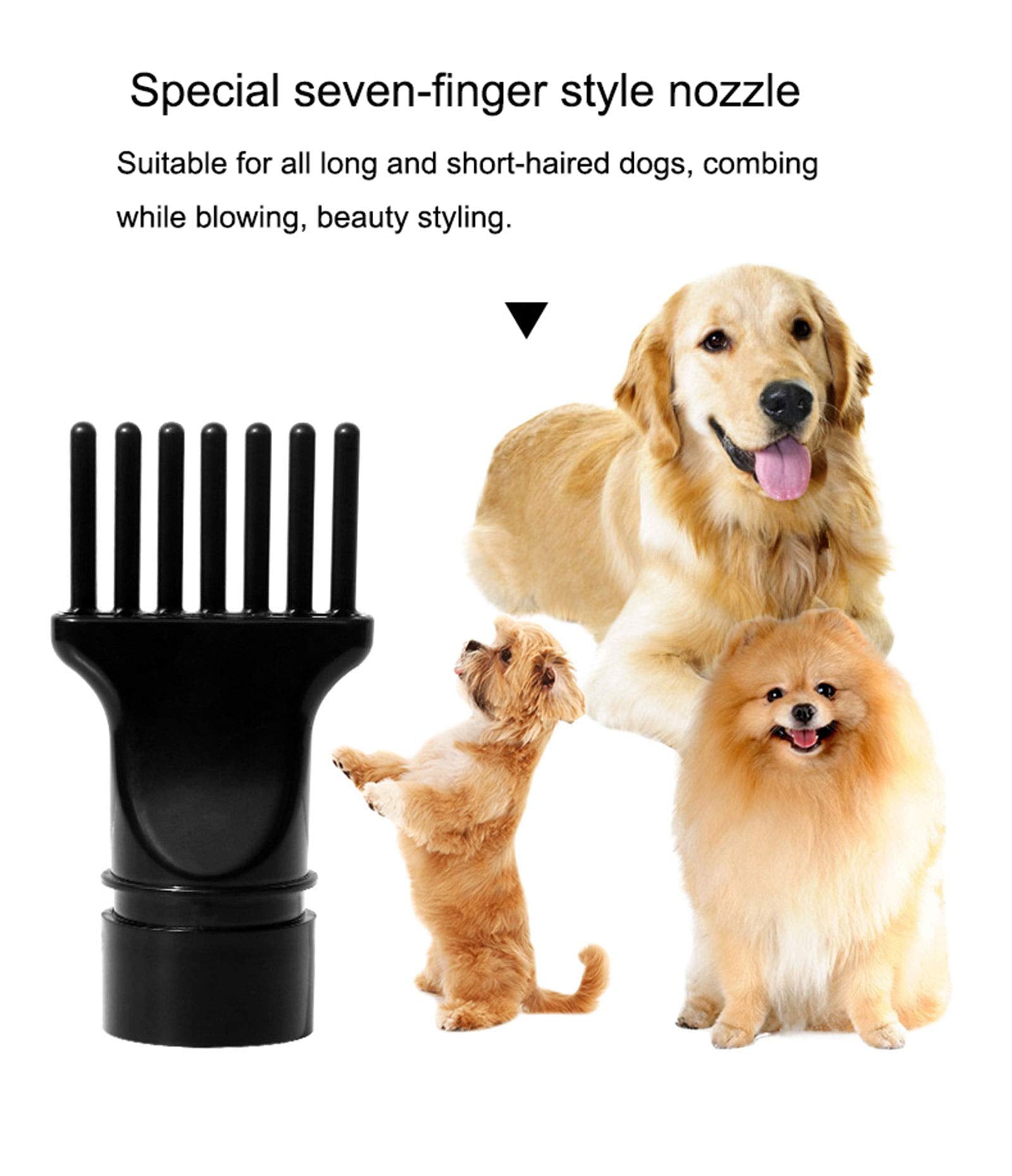 2800W Dog Dryer High Velocity Pet Dog Pet Blow Dryer Adjustable Speed 4 Nozzles V201-PAT2800PI8AU