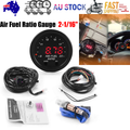 For Wideband Gauge X-Series 30-0300 AFR O2 UEGO Air Fuel Ratio Gauge 2-1/16" AU V201-PRCIAEM-0300-BLKC-AU