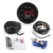 For Wideband Gauge X-Series 30-0300 AFR O2 UEGO Air Fuel Ratio Gauge 2-1/16" AU V201-PRCIAEM-0300-BLKC-AU