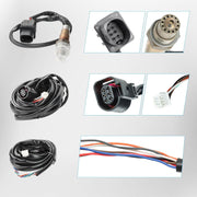 52mm AFR O2 UEGO Wideband Air Fuel Ratio Gauge Kit 30-0300 LSU 4.9 Probe Sensor V201-PRCIAFR-0300-BLKC-AU