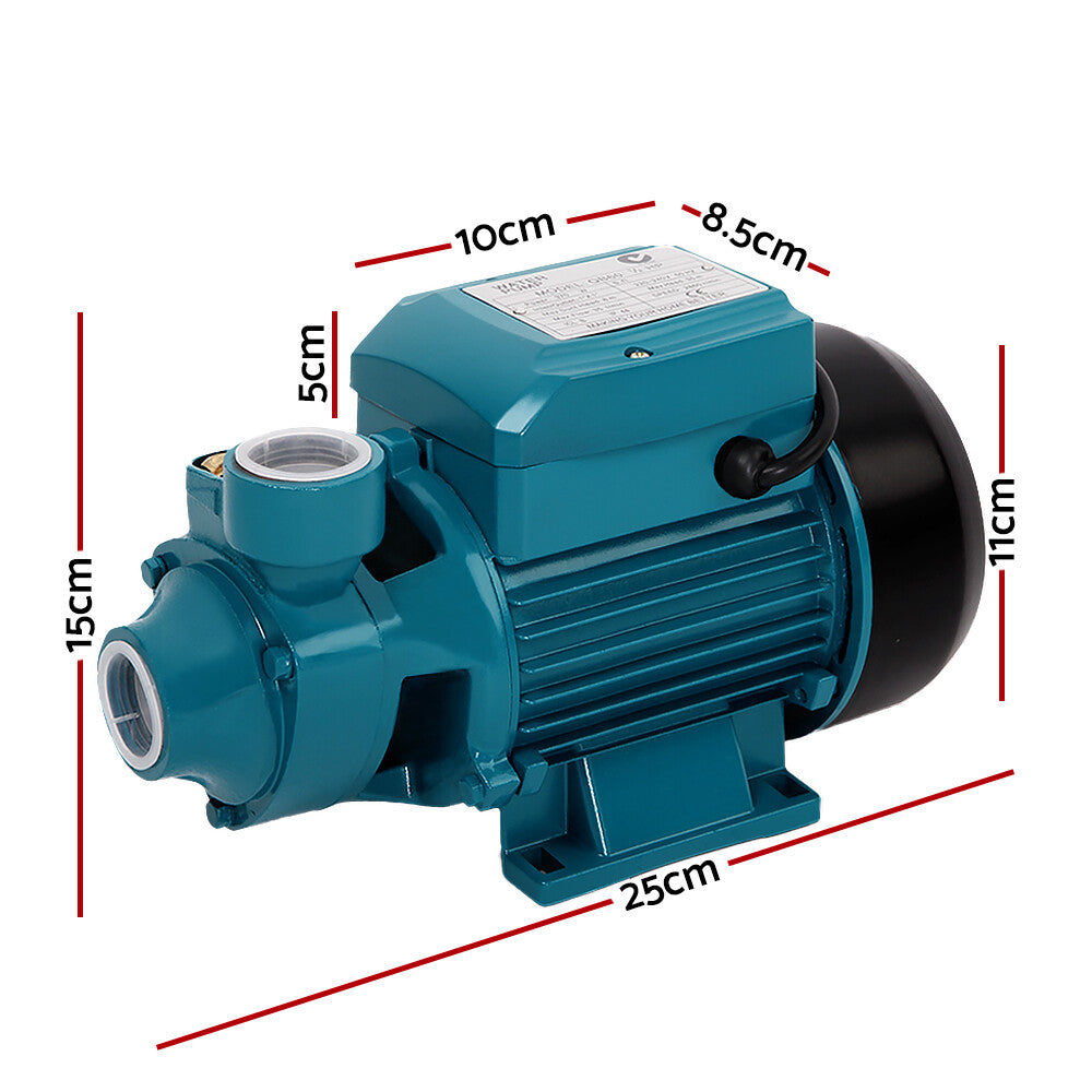 Electric PeripheralPump QB60 CleanWater Garden Farm RainTank Irrigation V201-PUMP0060BU8AU