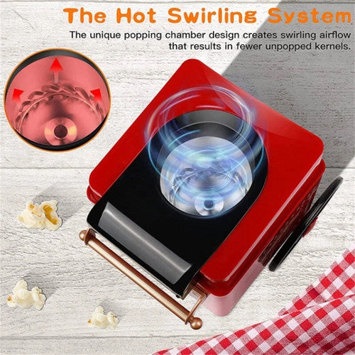 Electric Home Popcorn Machine Classic Car Corn Popper Maker For Kid Gift V201-QHGMMOREONE002