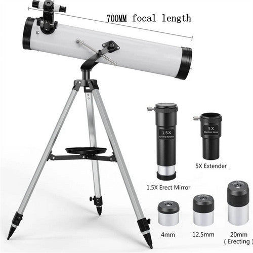 Pro Astronomical Telescope 114mm Aperture 875X Zoom HD High Resolution V201-QHGMMOREONE003