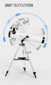 Pro Astronomical Telescope 114mm Aperture 875X Zoom HD High Resolution V201-QHGMMOREONE003