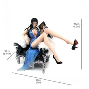 ONE PIECE Sofa Nico-Robin Figures Nico-Robin Sitting Dress Model Statue Boxed V201-QHGMMOREONE008