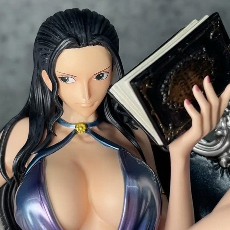 ONE PIECE Sofa Nico-Robin Figures Nico-Robin Sitting Dress Model Statue Boxed V201-QHGMMOREONE008