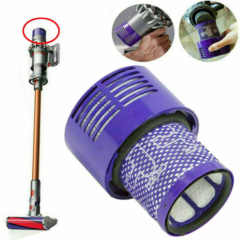 Replacement Filter for Dyson V10 Absolute, V10 Animal, SV12 Detect Vacuum Hepa V201-QHGMMOREONE022