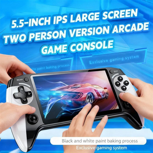 Handheld X9 Retro Game Console 5.5 Inch IPS Screen,Video Games,30000+ Games V201-QHGMMOREONE025