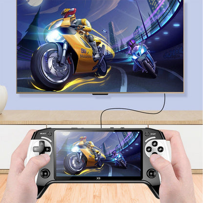 Handheld X9 Retro Game Console 5.5 Inch IPS Screen,Video Games,30000+ Games V201-QHGMMOREONE025