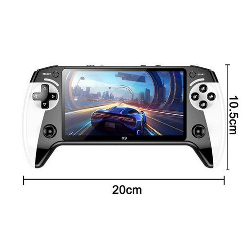Handheld X9 Retro Game Console 5.5 Inch IPS Screen,Video Games,30000+ Games V201-QHGMMOREONE025