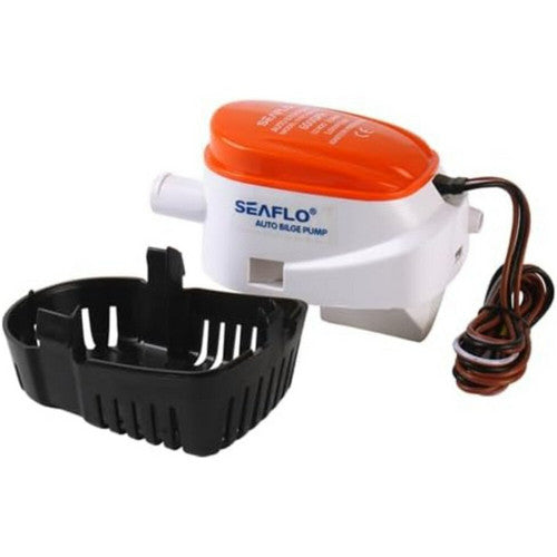 SEAFLO 12V 1100GPH Automatic Bilge Pump Marine Boat Auto Submersible Pump V201-QHGMMOREONE026