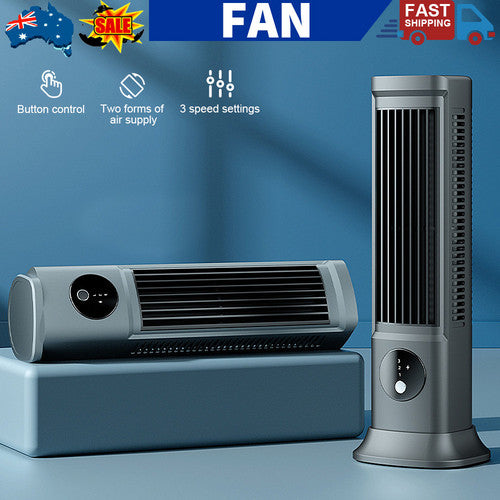 Air Conditioner Fans Portable Cooling Ace with 3 Speeds Tower Fan Quiet Desk V201-QHGMMOREONE042