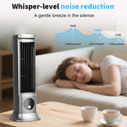 Air Conditioner Fans Portable Cooling Ace with 3 Speeds Tower Fan Quiet Desk V201-QHGMMOREONE042
