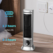 Air Conditioner Fans Portable Cooling Ace with 3 Speeds Tower Fan Quiet Desk V201-QHGMMOREONE042