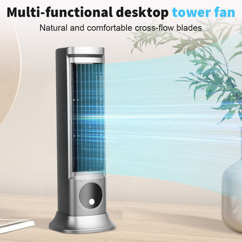 Air Conditioner Fans Portable Cooling Ace with 3 Speeds Tower Fan Quiet Desk V201-QHGMMOREONE042