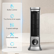 Air Conditioner Fans Portable Cooling Ace with 3 Speeds Tower Fan Quiet Desk V201-QHGMMOREONE042
