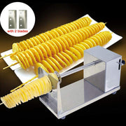 Vegetable Spiral Cutter Potato Twister Tornado Slicer Machine Stainless Steel V201-QHGMMOREONE045