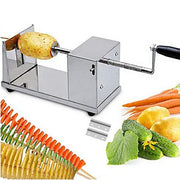 Vegetable Spiral Cutter Potato Twister Tornado Slicer Machine Stainless Steel V201-QHGMMOREONE045
